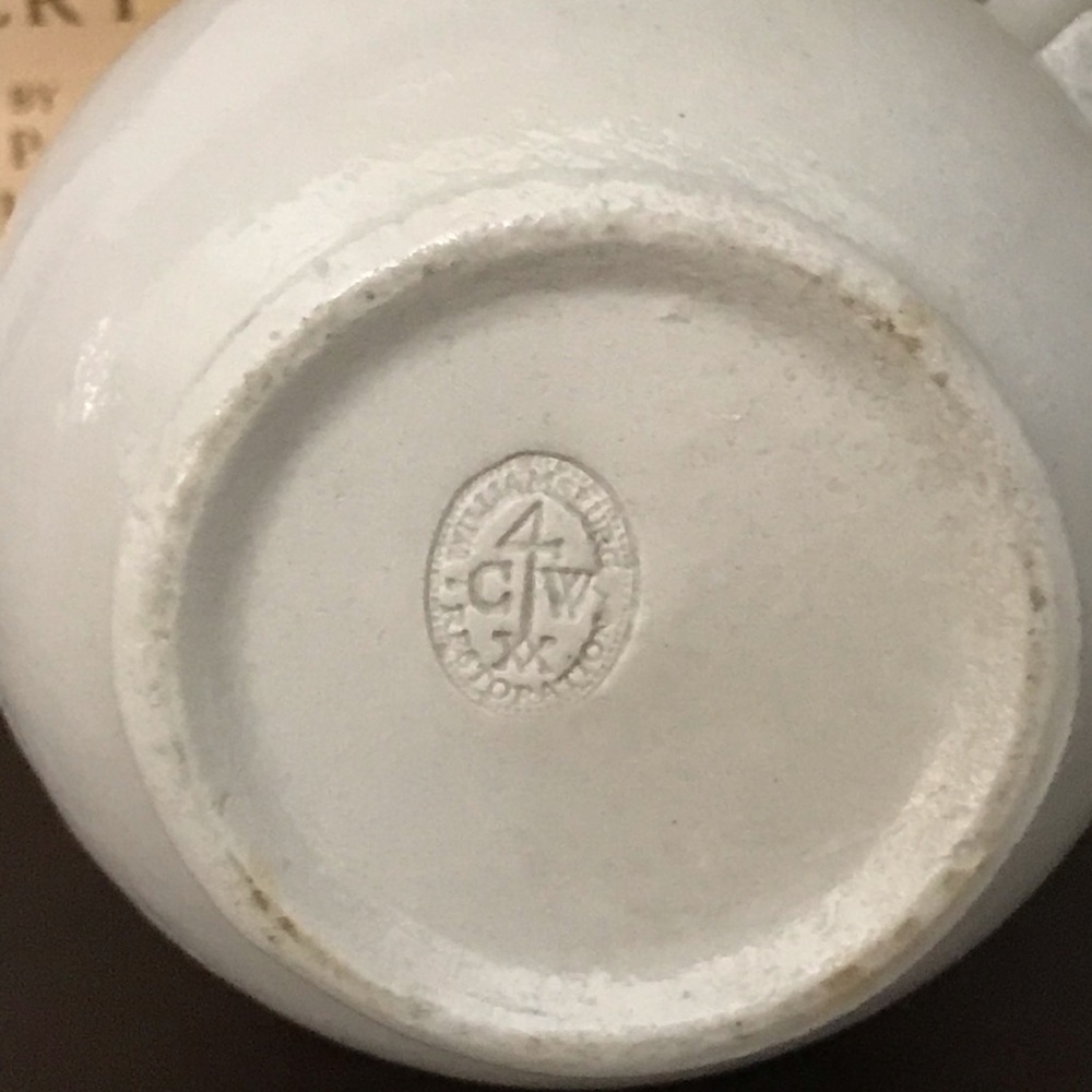 Williamsburg Pottery Mini Pitcher - Picture 5 of 6